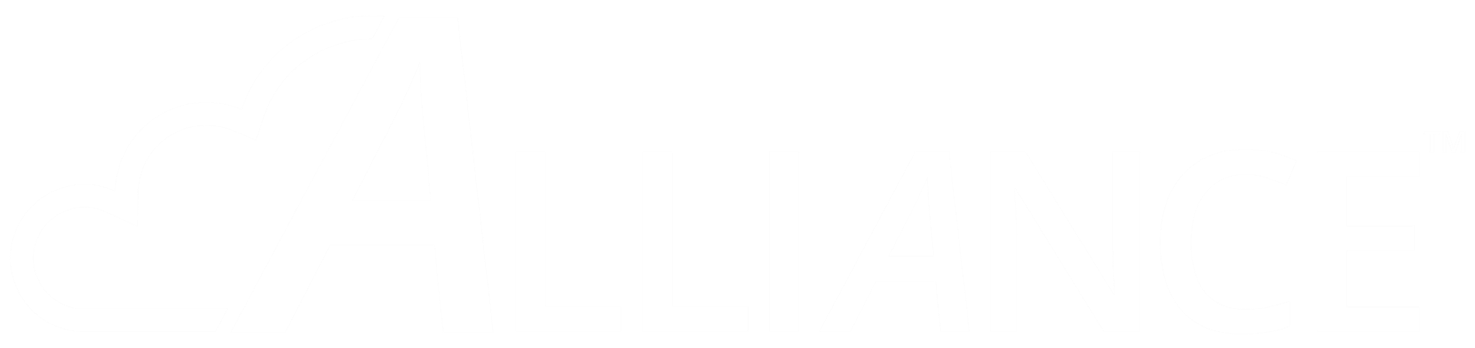 Alliance logo (white)